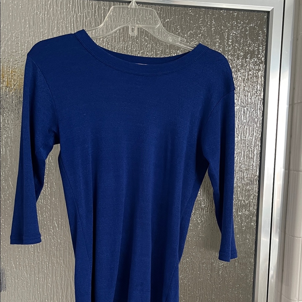 Michael Stars Royal Blue Knit Top
